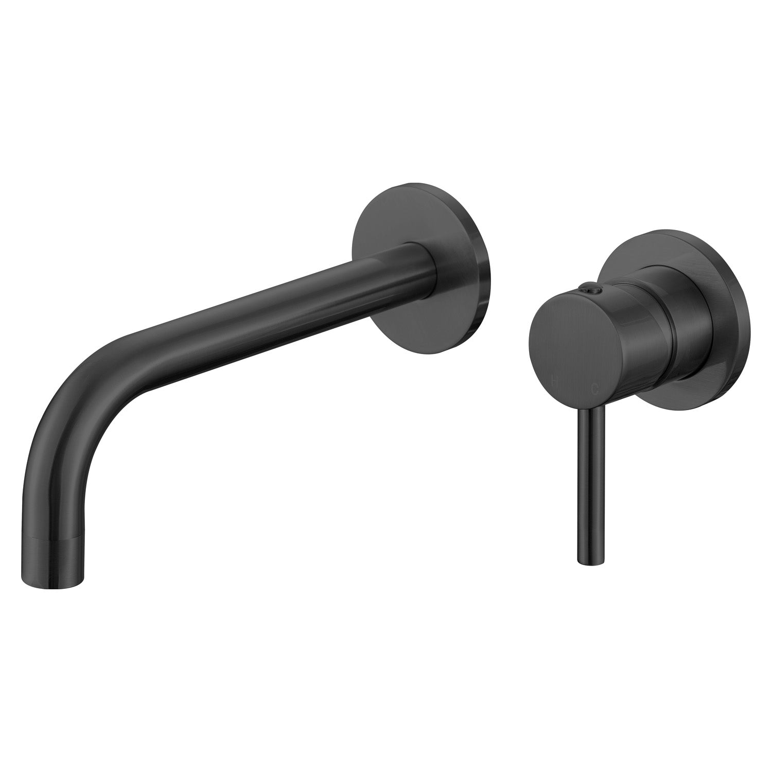 Miscelatore lavabo incasso serie Moon in ottone nero opaco by CeramicStore | Lo specialista del tuo bagno