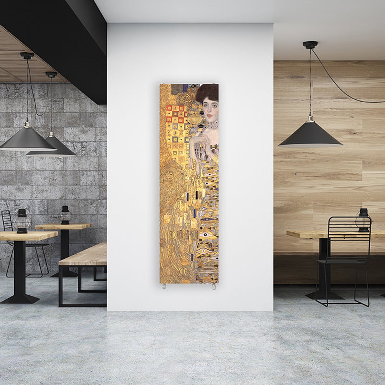  Termoarredo idraulico 120x51 cm interasse mm 50 Modello 'Adele' Termocrea by CeramicStore | Lo specialista del tuo bagno