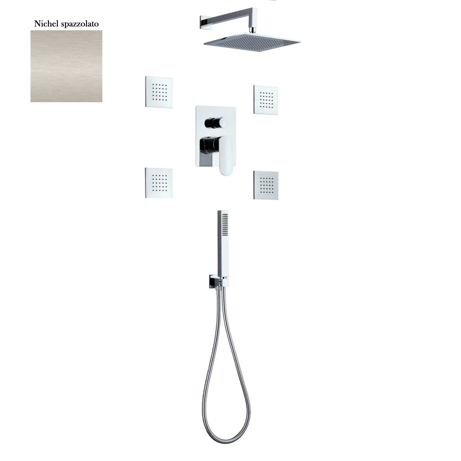 Set doccia composto da soffione Parigi