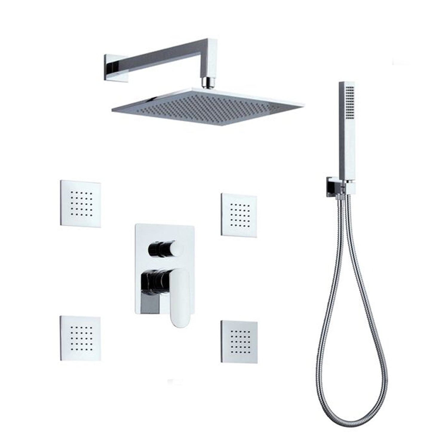 Set doccia composto da soffione Parigi