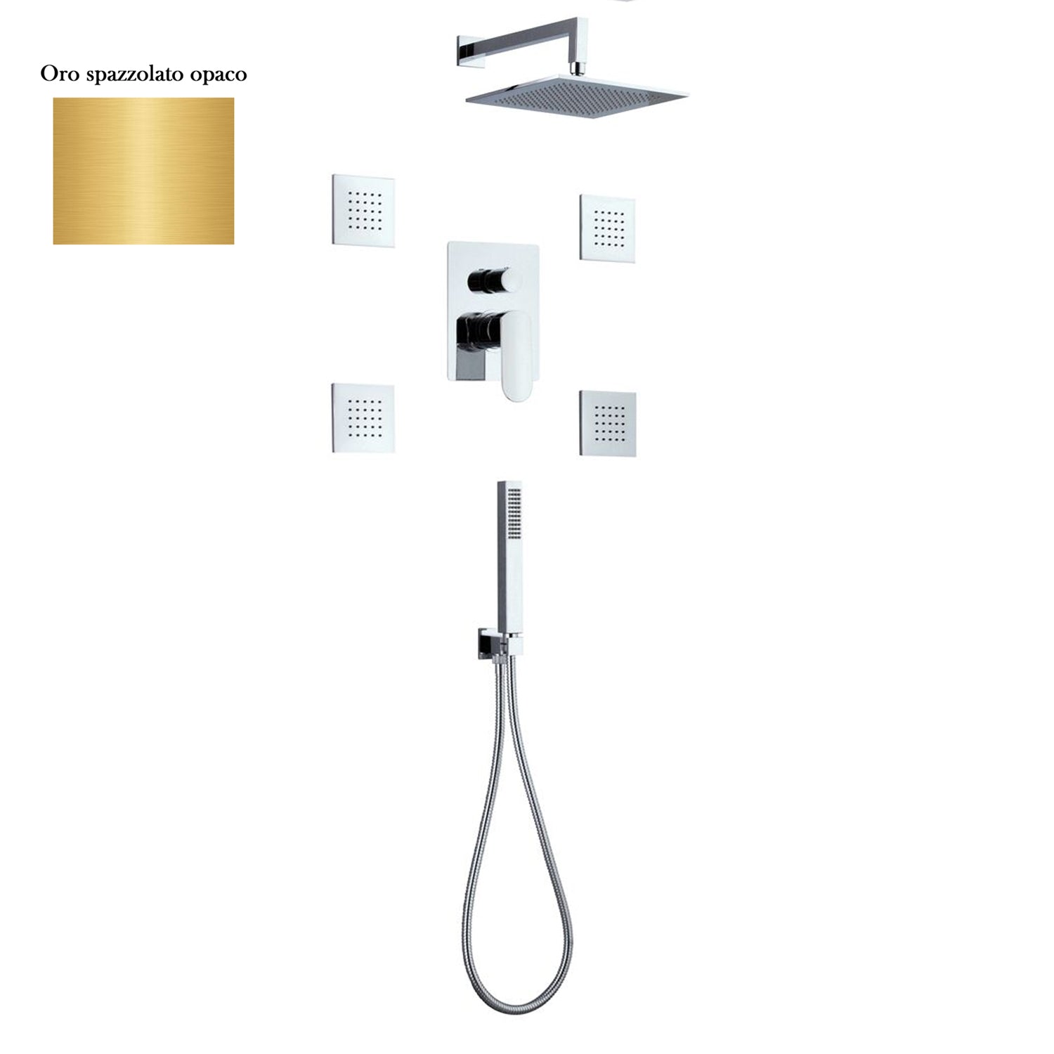 Set doccia composto da soffione Parigi