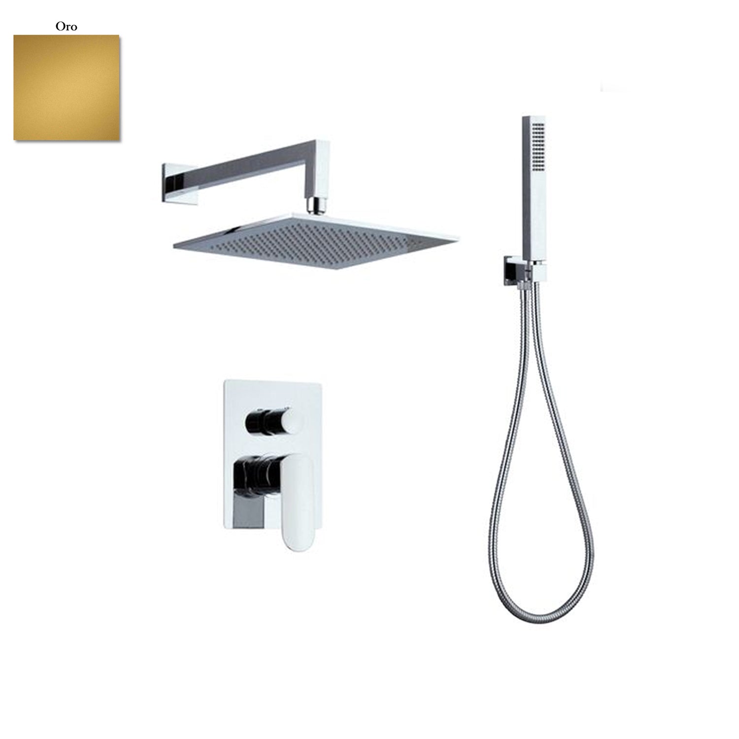 Set doccia composto da soffione Parigi