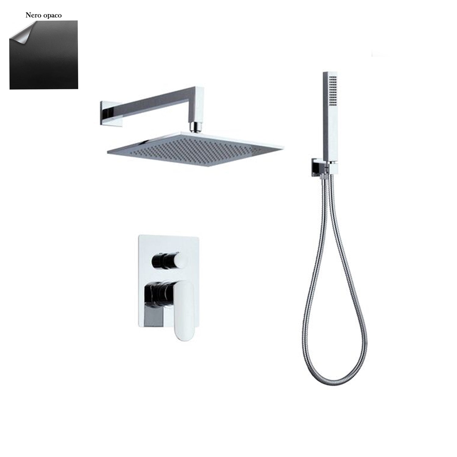 Set doccia composto da soffione Parigi