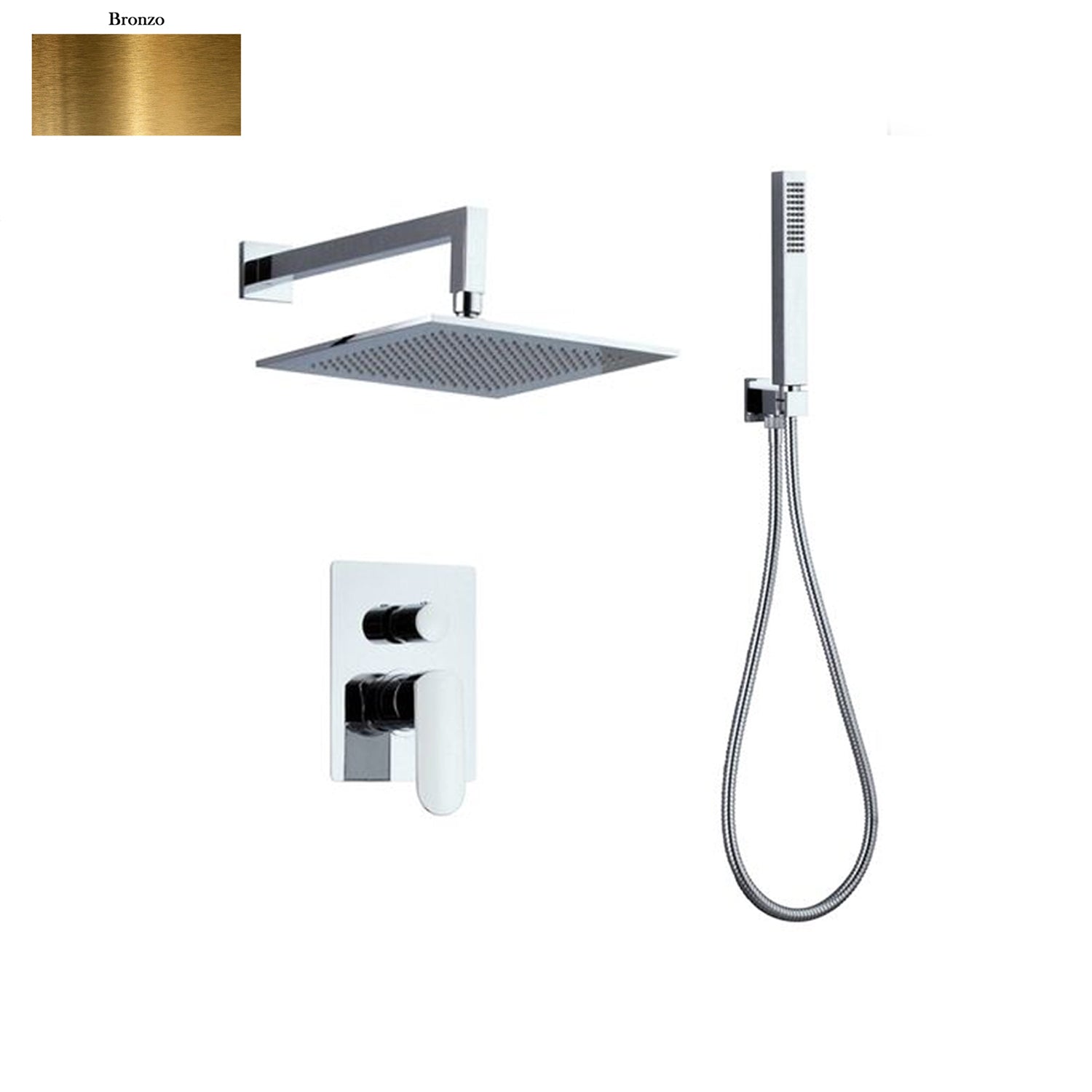 Set doccia composto da soffione Parigi