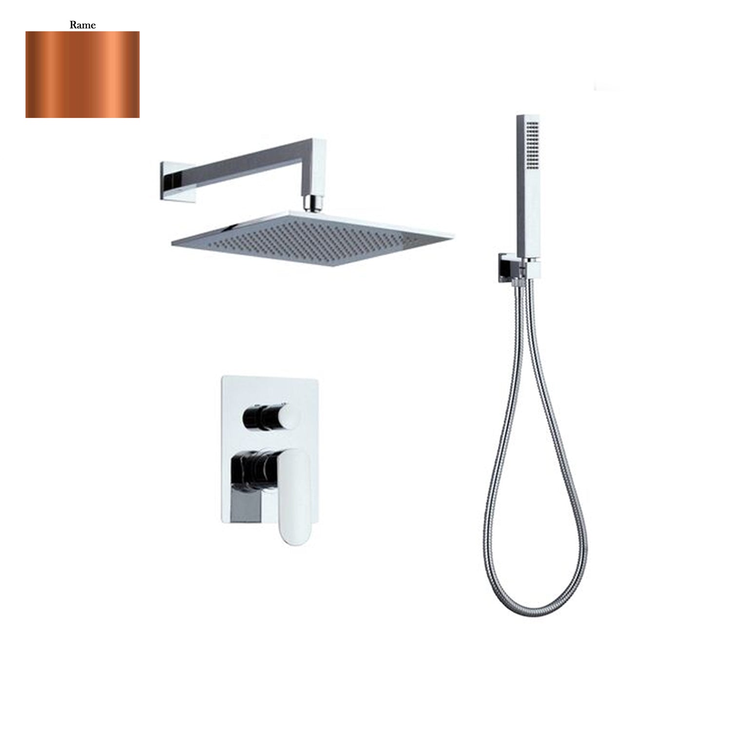 Set doccia composto da soffione Parigi