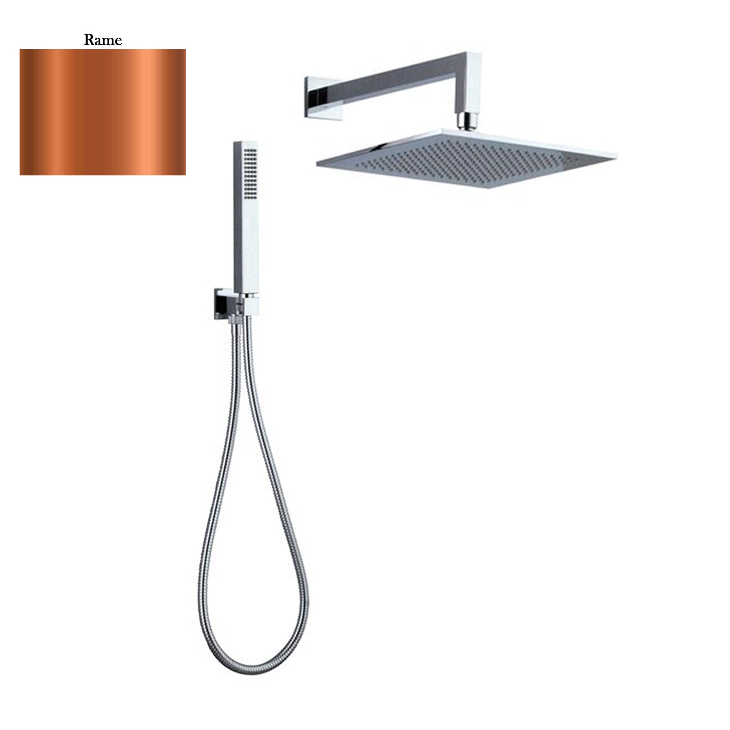 Set doccia composto da soffione Parigi