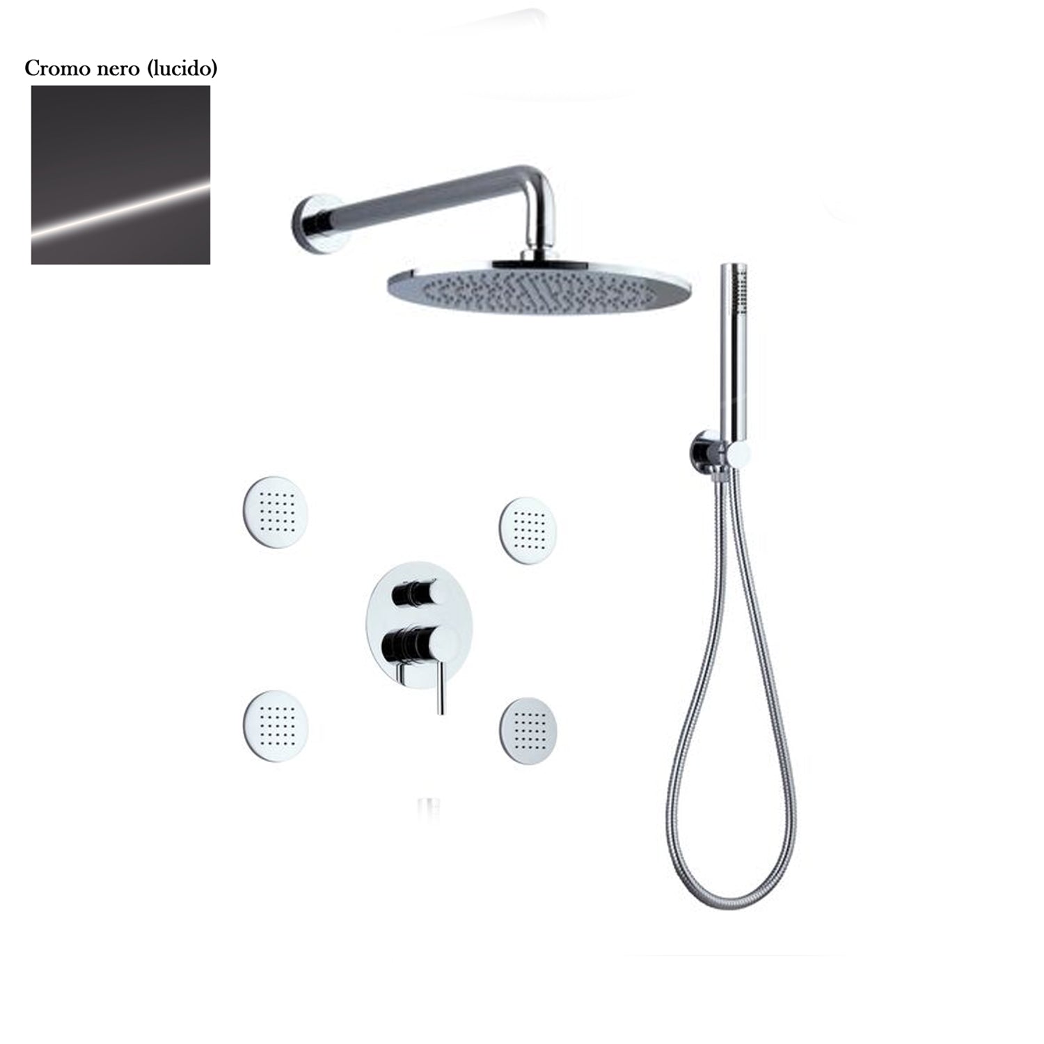 Set doccia composto da soffione Vienna