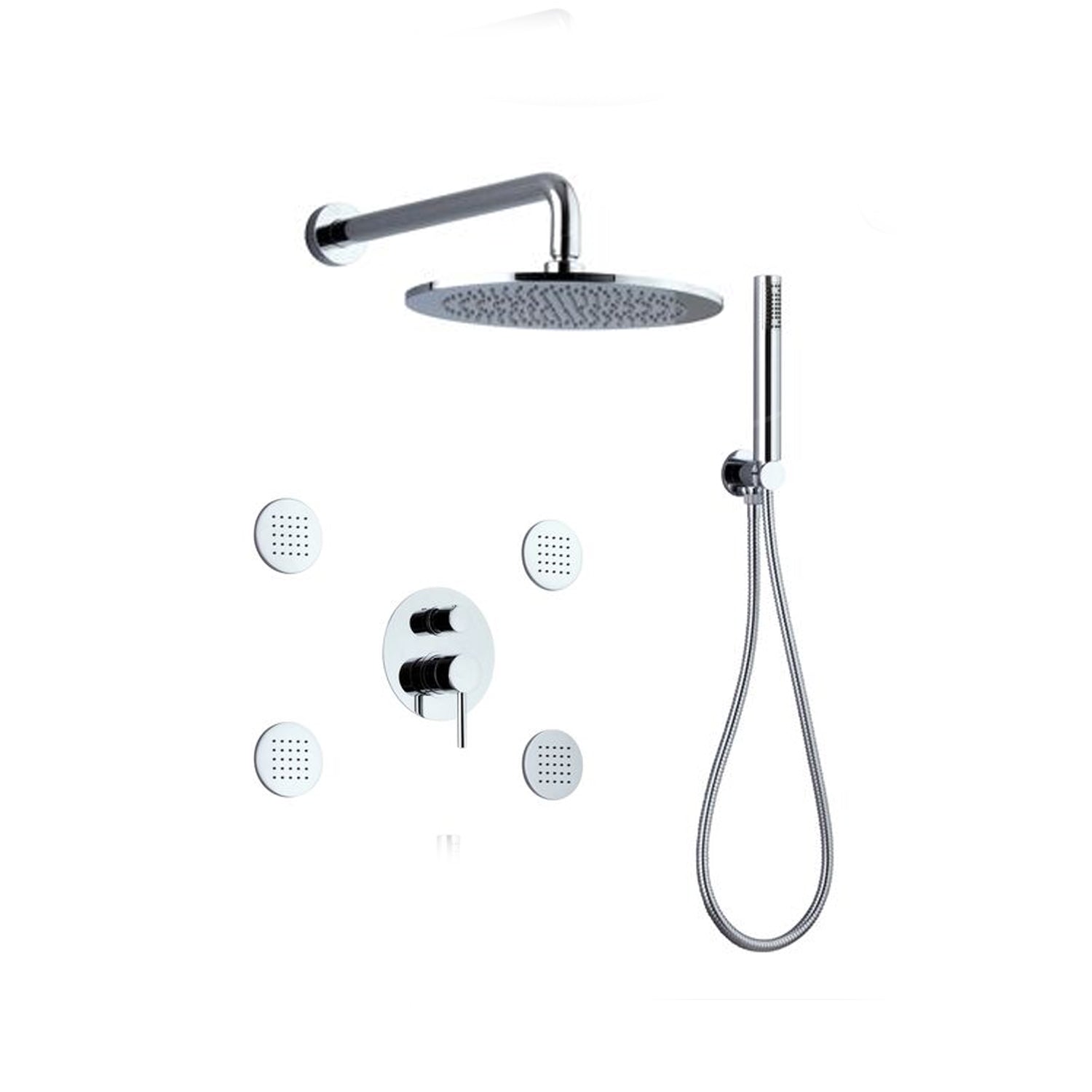 Set doccia composto da soffione Vienna