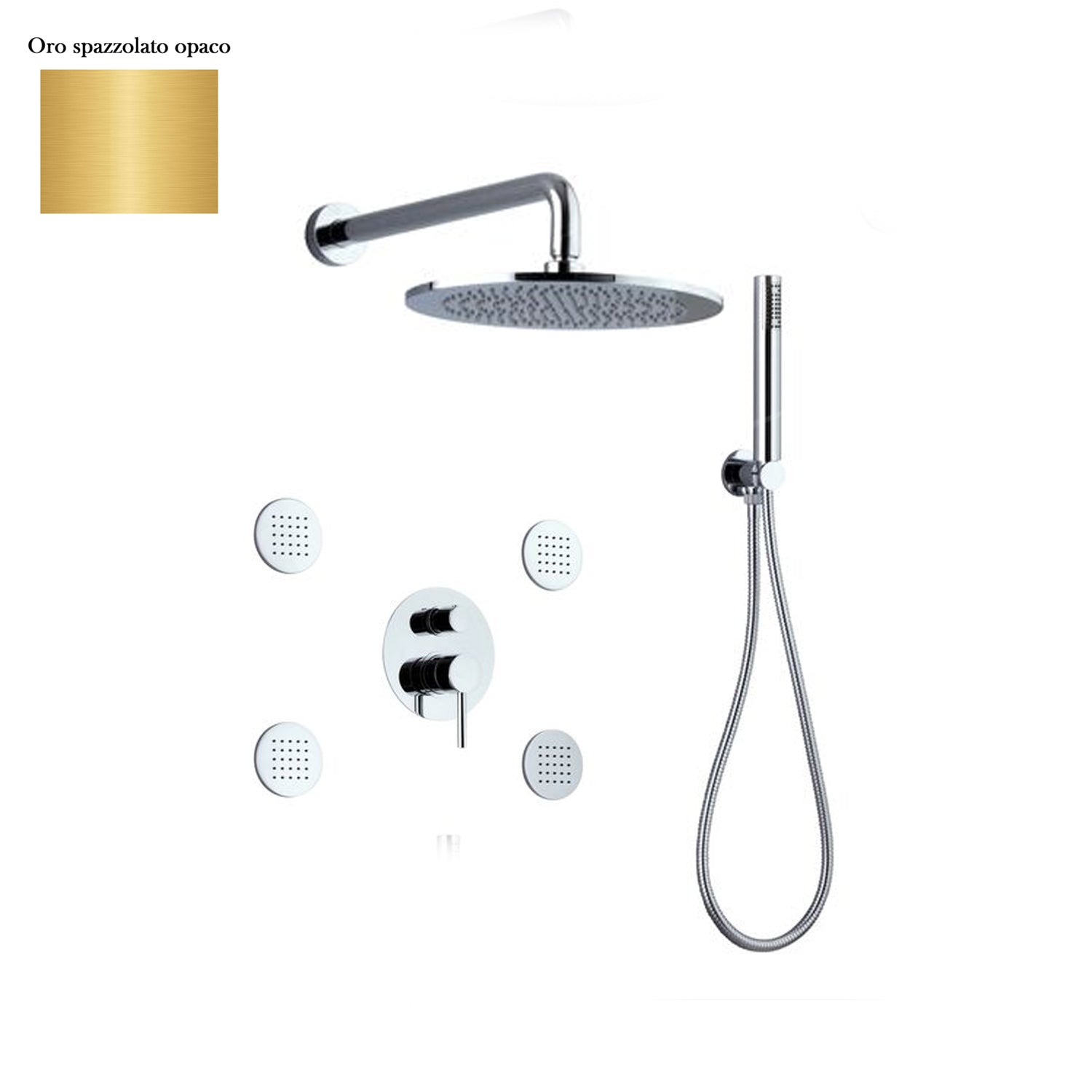 Set doccia composto da soffione Vienna