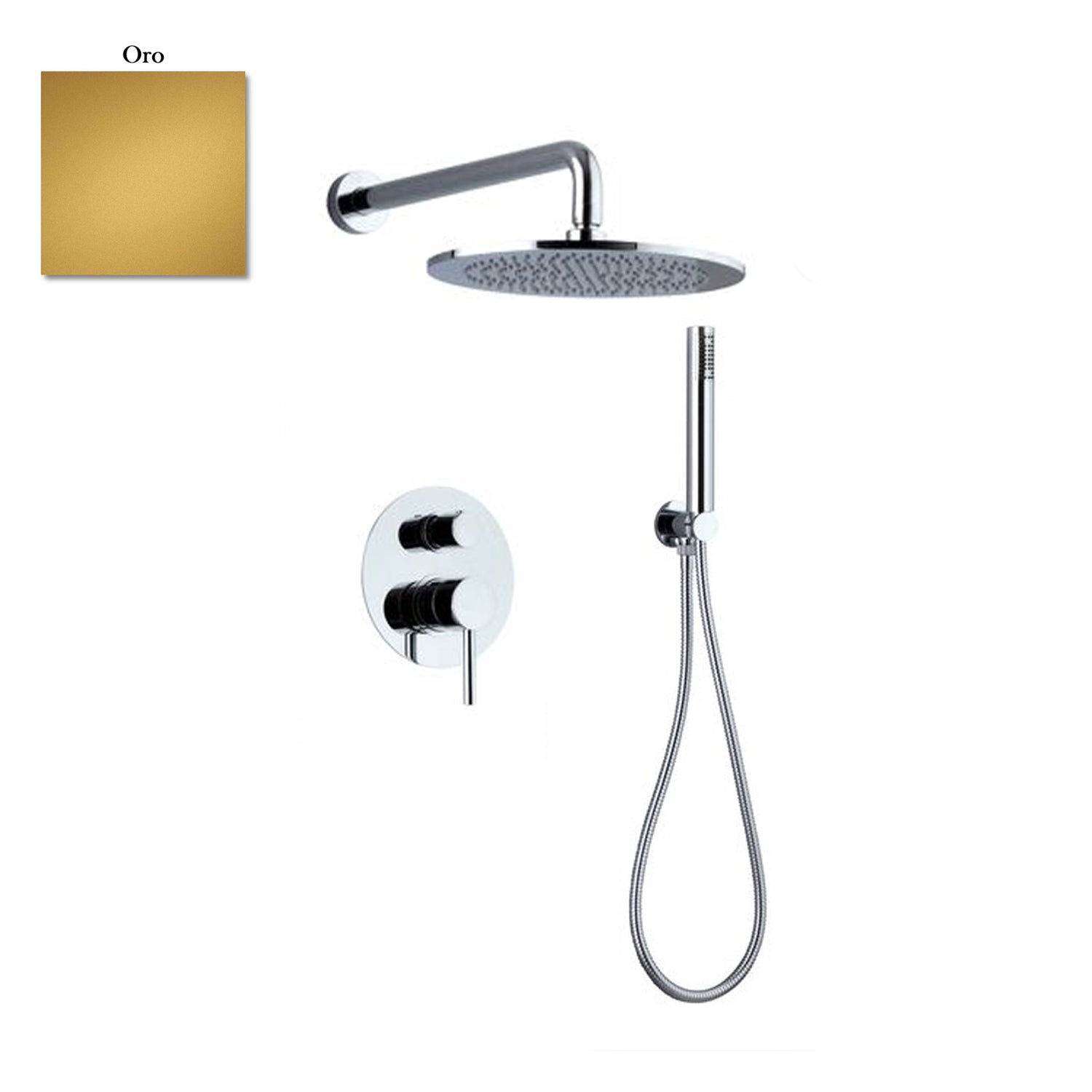 Set doccia composto da soffione Vienna