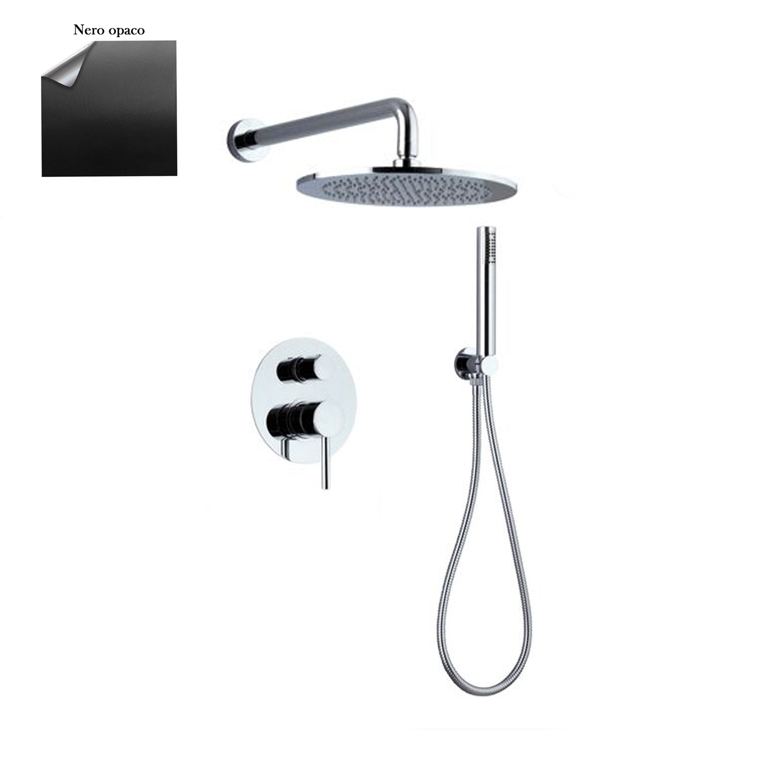 Set doccia composto da soffione Vienna