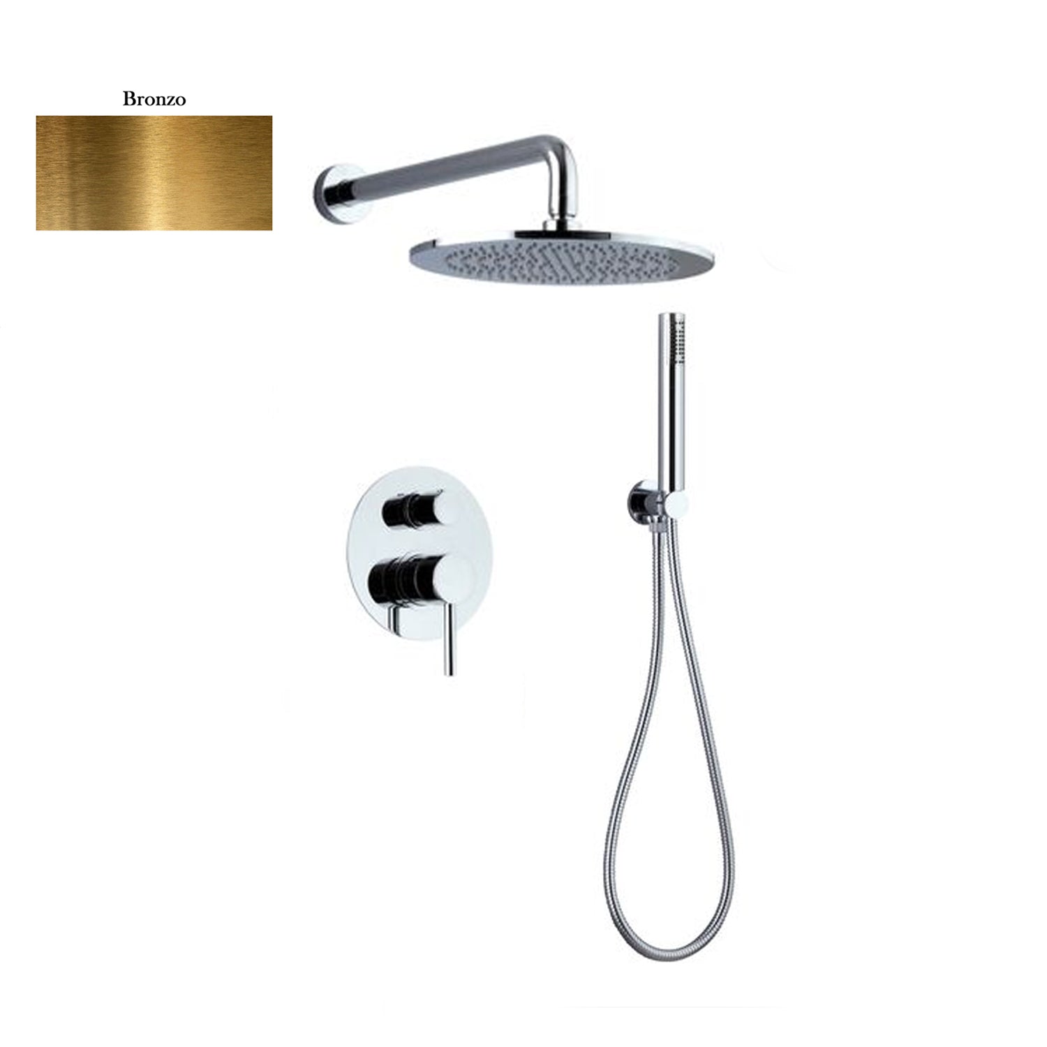 Set doccia composto da soffione Vienna