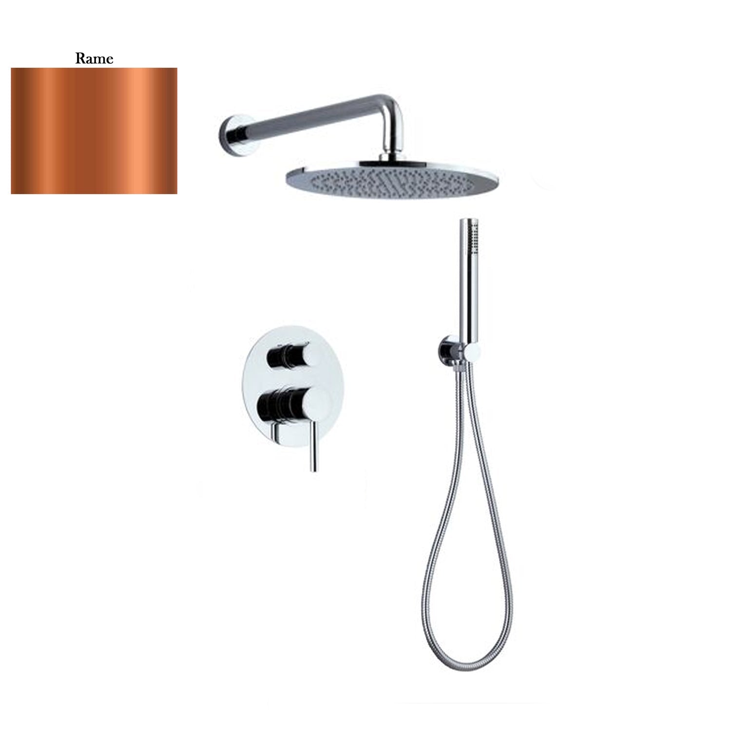 Set doccia composto da soffione Vienna