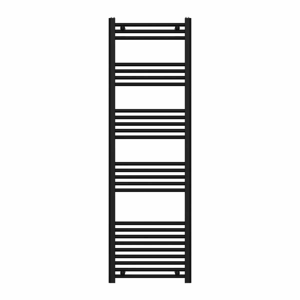  Termoarredo scaldasalviette da bagno idraulico 1230x450 mm interasse 400 mm in acciaio Verniciato Nero by CeramicStore | Lo specialista del tuo bagno