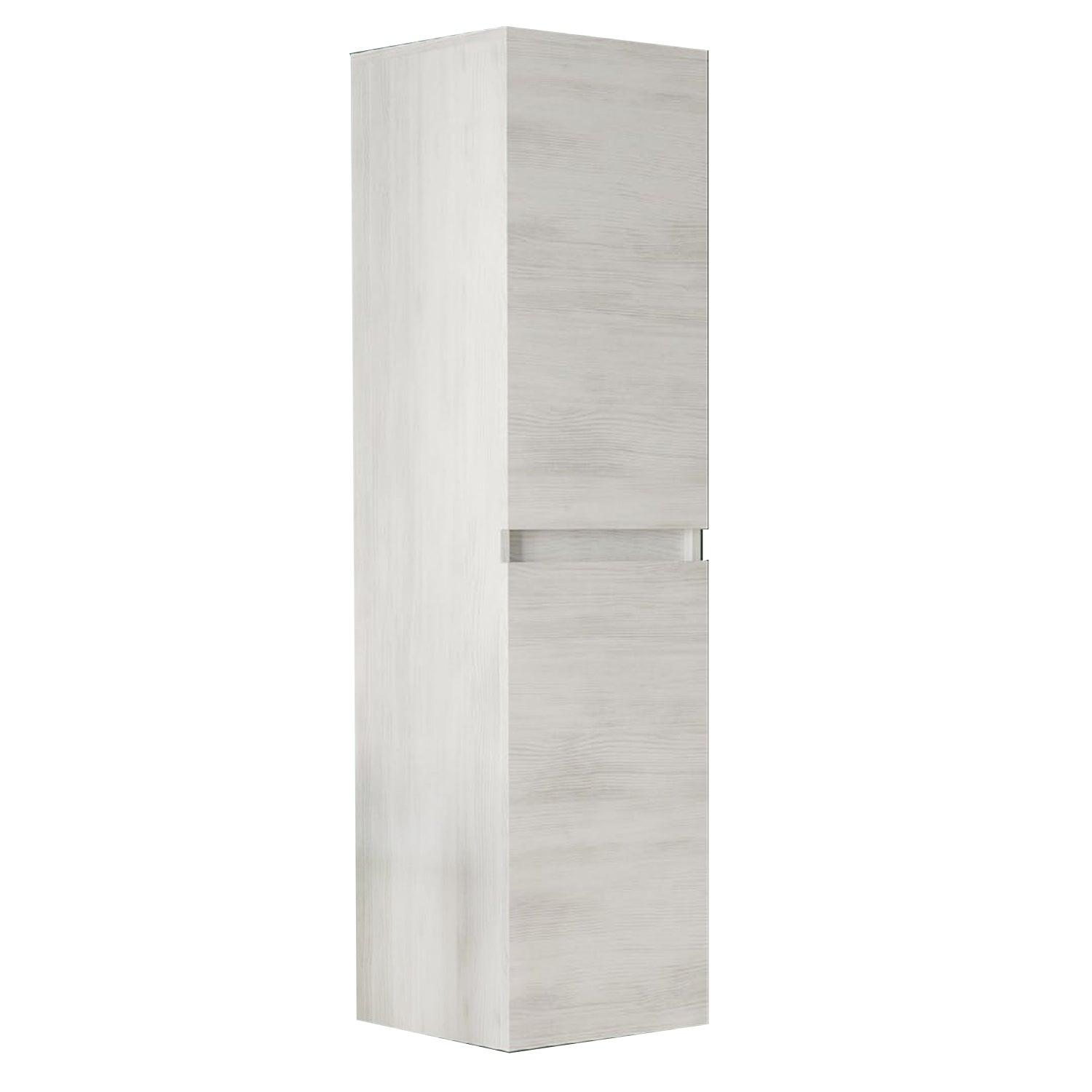 Colonna bagno a due ante color Rovere Bianco Cubi&Co - modello Symmetry by CeramicStore | Lo specialista del tuo bagno