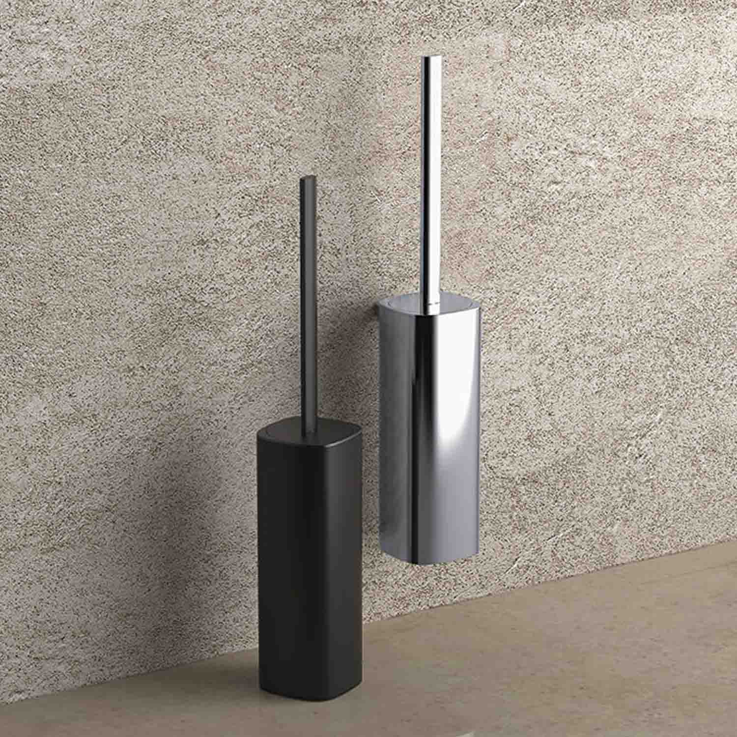  Porta scopino in ottone nero collezione Trenta di Colombo Design by CeramicStore | Lo specialista del tuo bagno