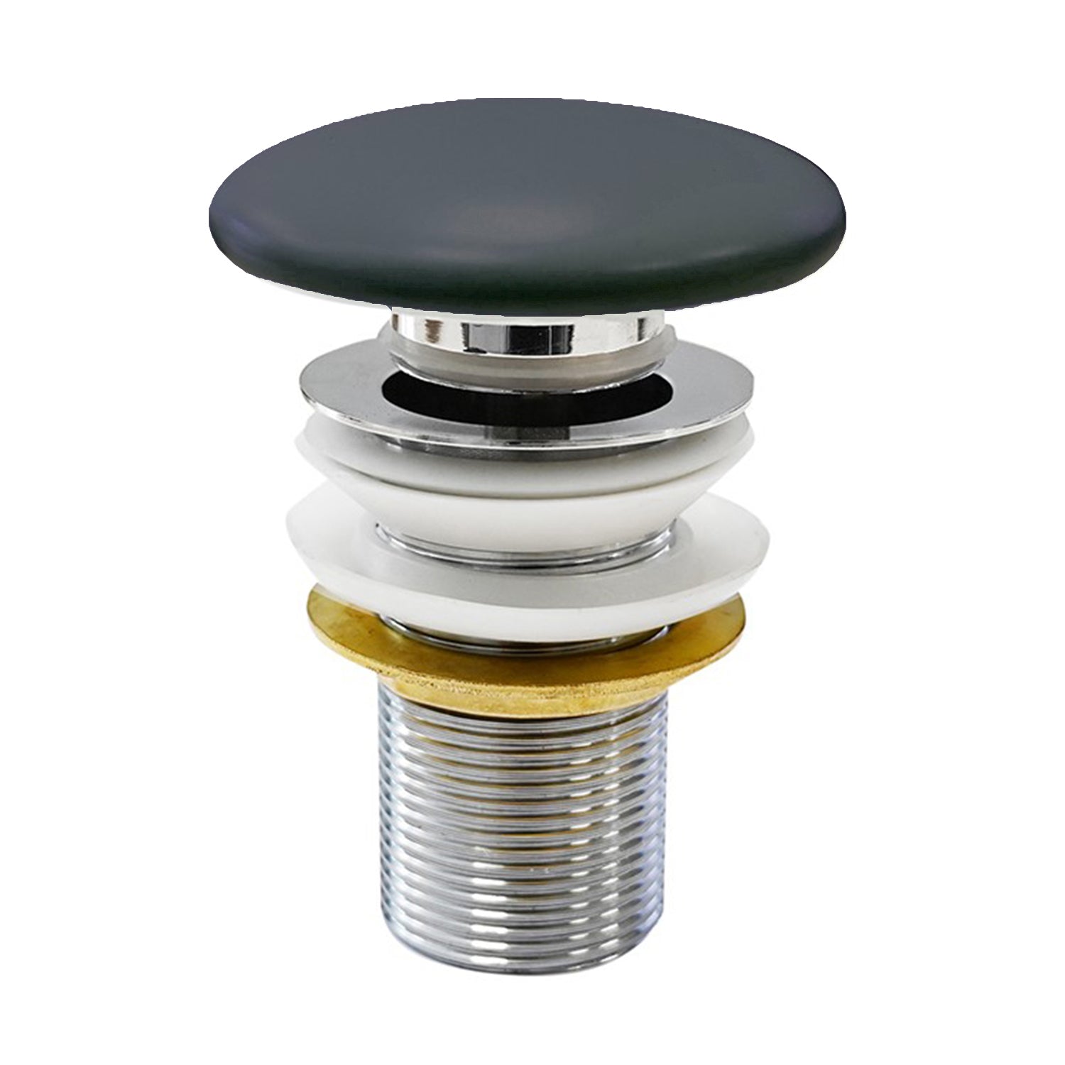 Piletta Click Clack per lavabo BathCore Infinity - Antracite Opaco by CeramicStore | Lo specialista del tuo bagno