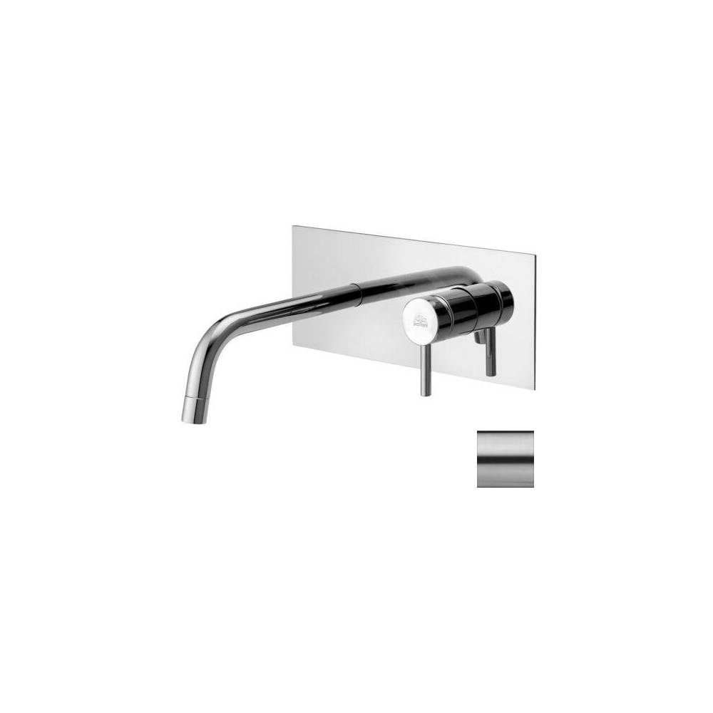 Miscelatore ad incasso per lavabo serie Stick Paffoni con corpo incasso - Steel Looking