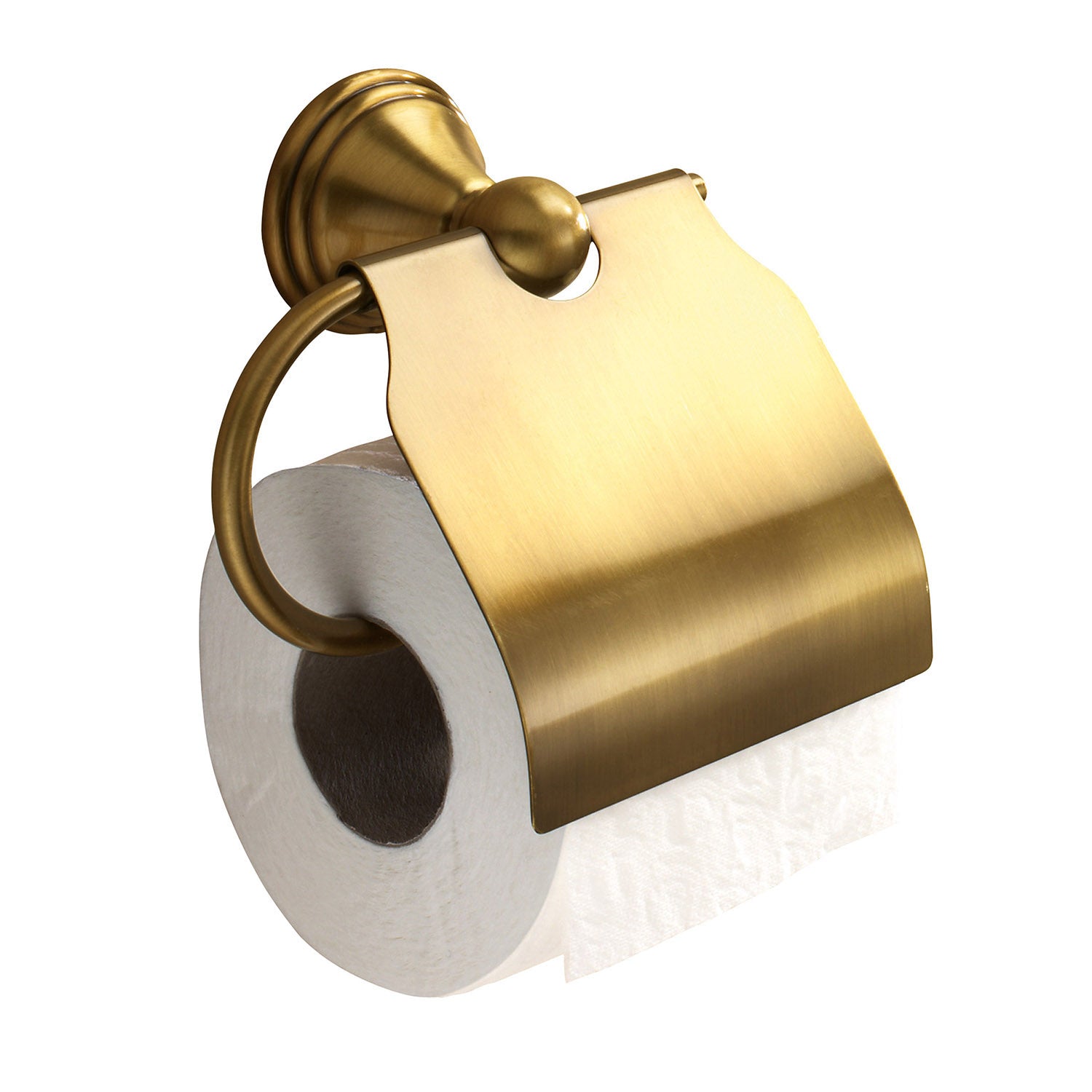 Porta carta igienica coperto a muro Gedy Linea Romance - Finitura Bronzo