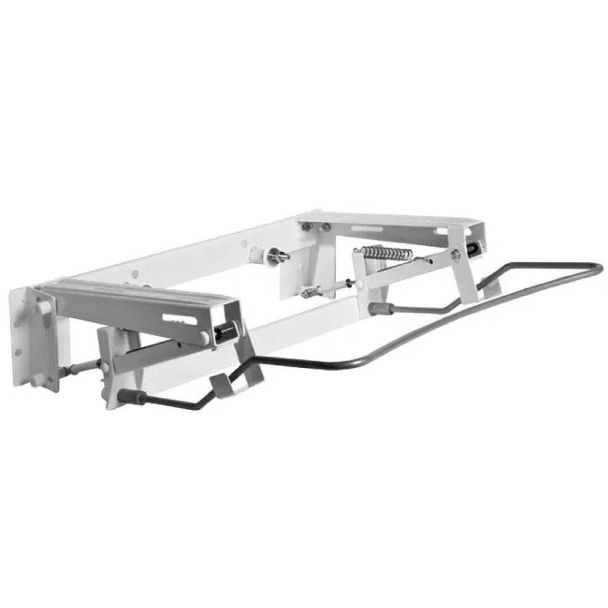 Staffa pneumatica per lavabo disabili con regolazione con leva anteriore