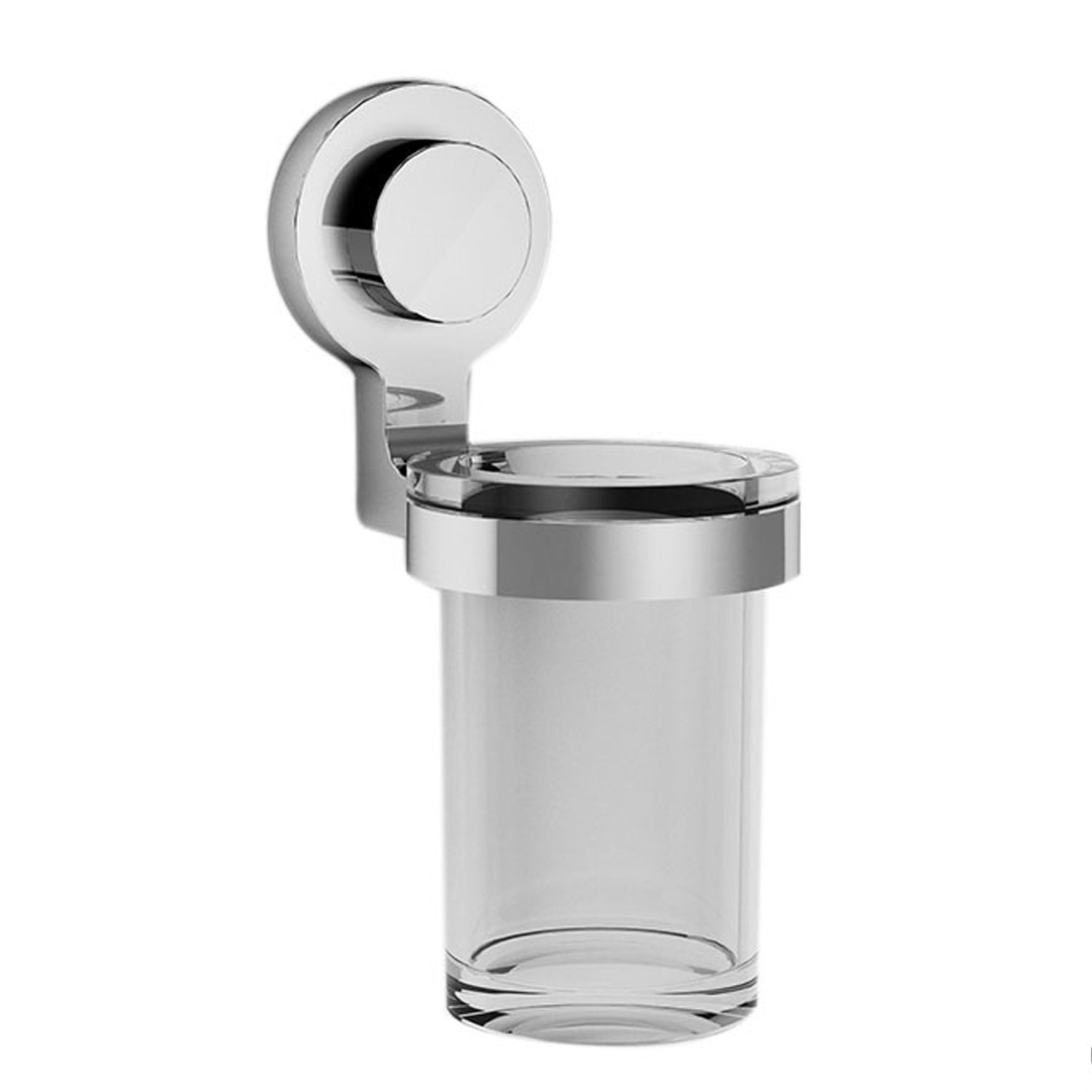 Porta bicchiere a parete Koemo serie Kissy - Cromo