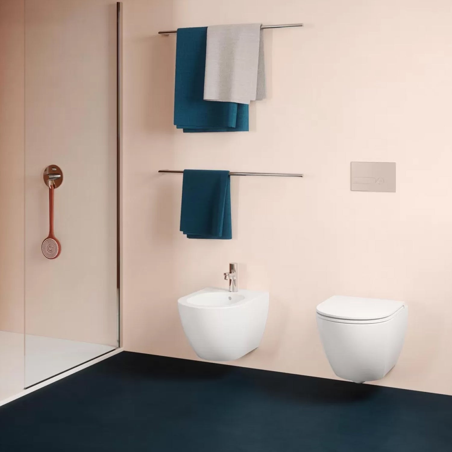 Sanitari sospesi Ceramica Azzurra serie Comoda con sedile soft-close 54x36x34 cm - Bianco lucido by CeramicStore | Lo specialista del tuo bagno