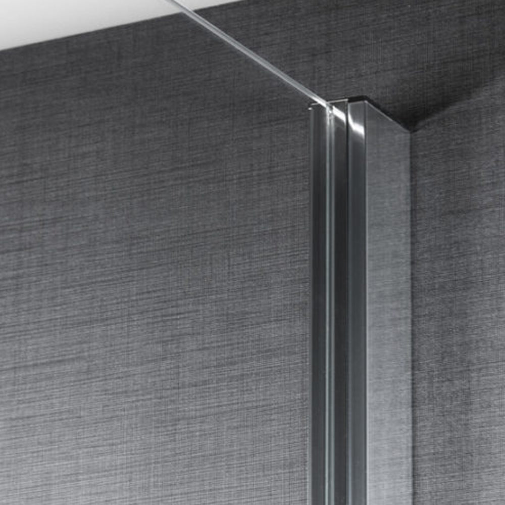  Box doccia rettangolare con apertura angolare cm 120x70 modello Lauren in cristallo temperato mm 8 -LATO DESTRO by CeramicStore | Lo specialista del tuo bagno