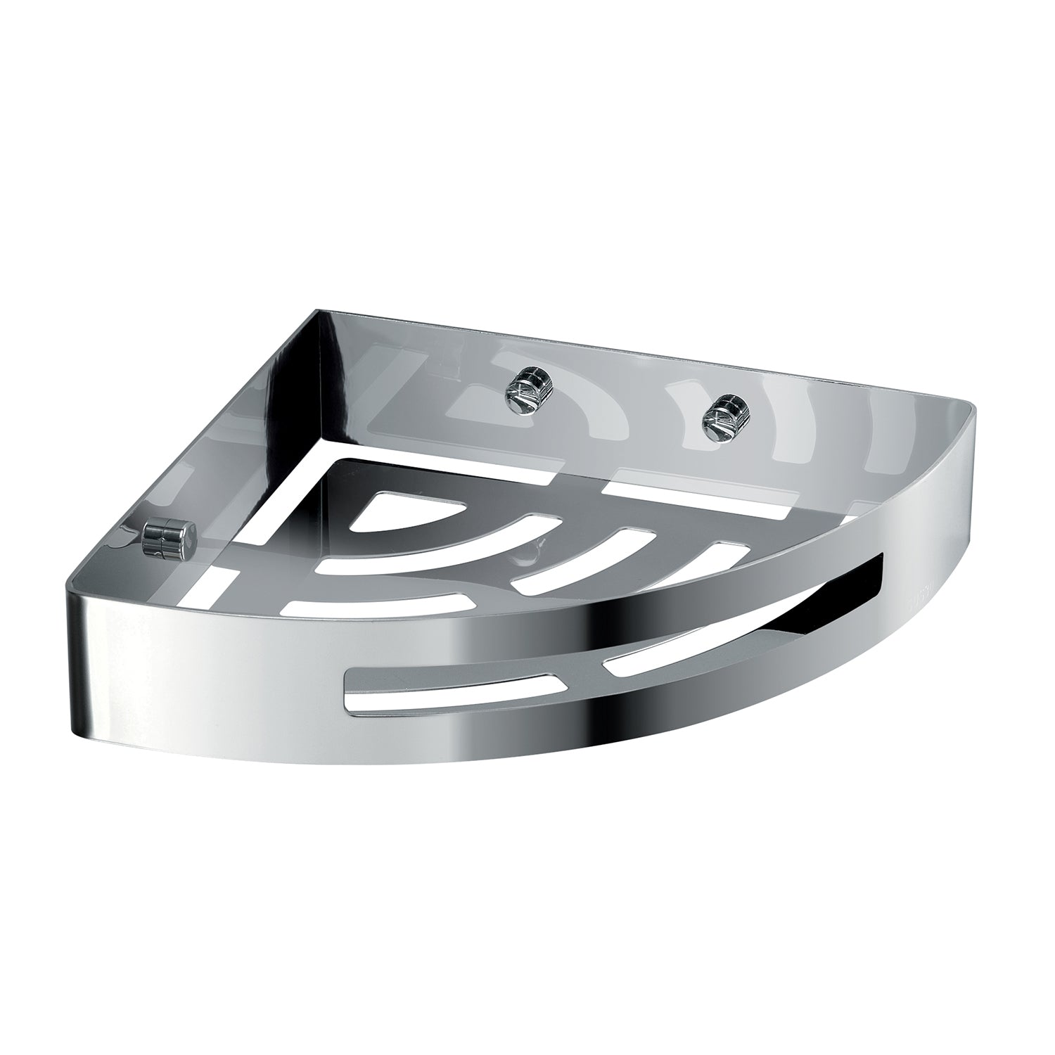 Portaoggetti doccia angolare Nerva di Gedy in Acciaio Inox - Lucido by CeramicStore | Lo specialista del tuo bagno