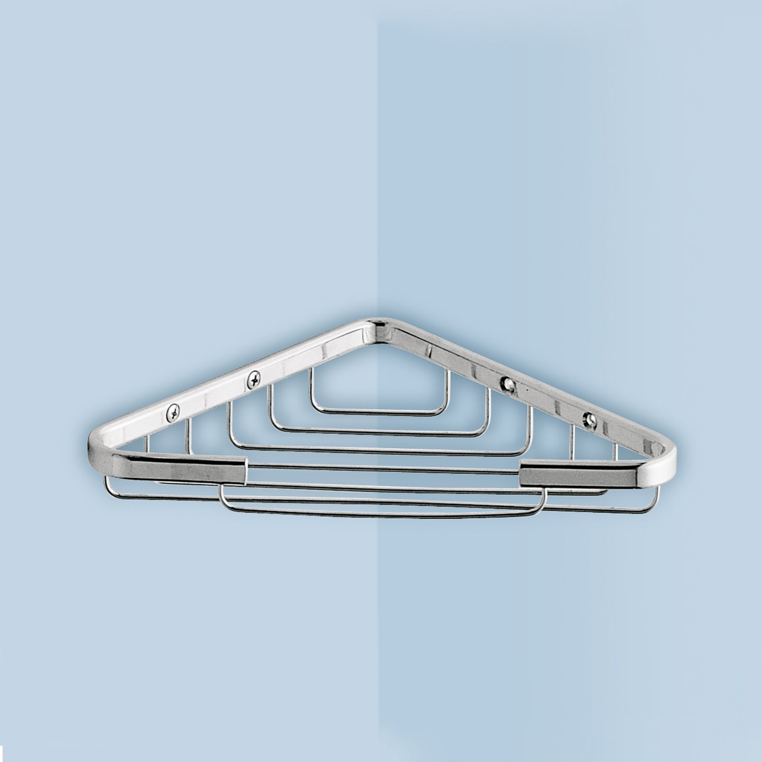  Portaoggetti doccia angolare modello Augustus di Gedy - Cromato by CeramicStore | Lo specialista del tuo bagno