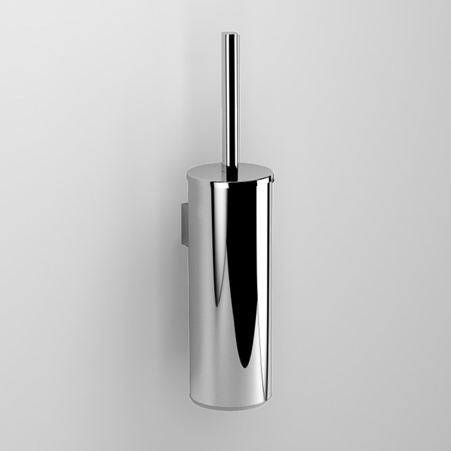 Portascopino da muro Koemo modello Kaliss - Cromo 2