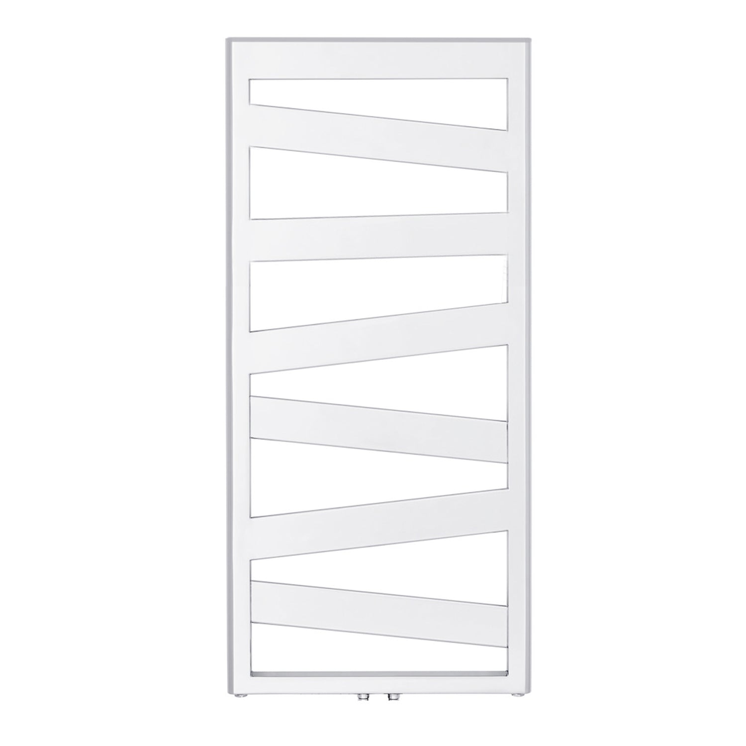 Termoarredo in acciaio Bianco Zehnder modello Ribbon H. 965 x L. 500 mm