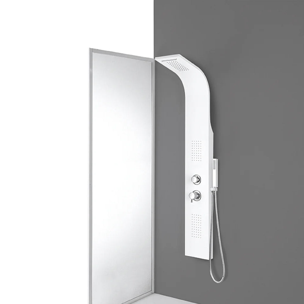 Colonna Doccia Serie Verona DocciaGo in Alluminio - Bianco