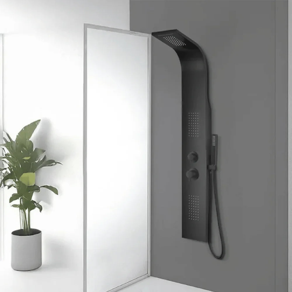 Colonna Doccia Serie Verona DocciaGo in Alluminio - Nero