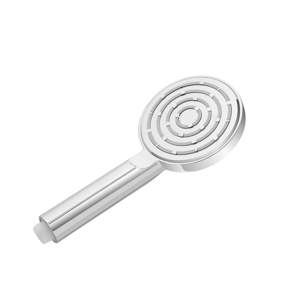 Doccetta Monofunzione rotonda Anticalcare Serie Aqua Collection DocciaGo in ABS - Cromo