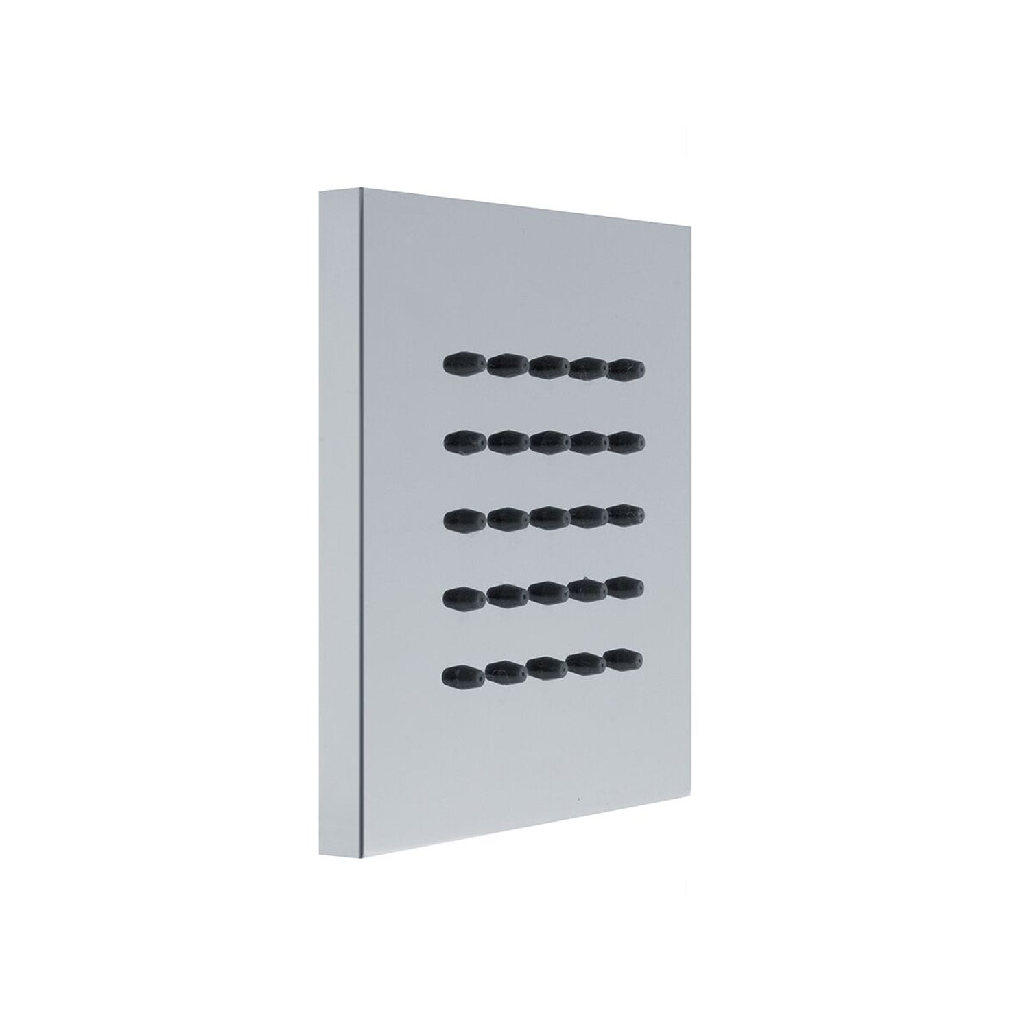 Soffione body jet a parete quadro 100mm in ottone by CeramicStore | Lo specialista del tuo bagno