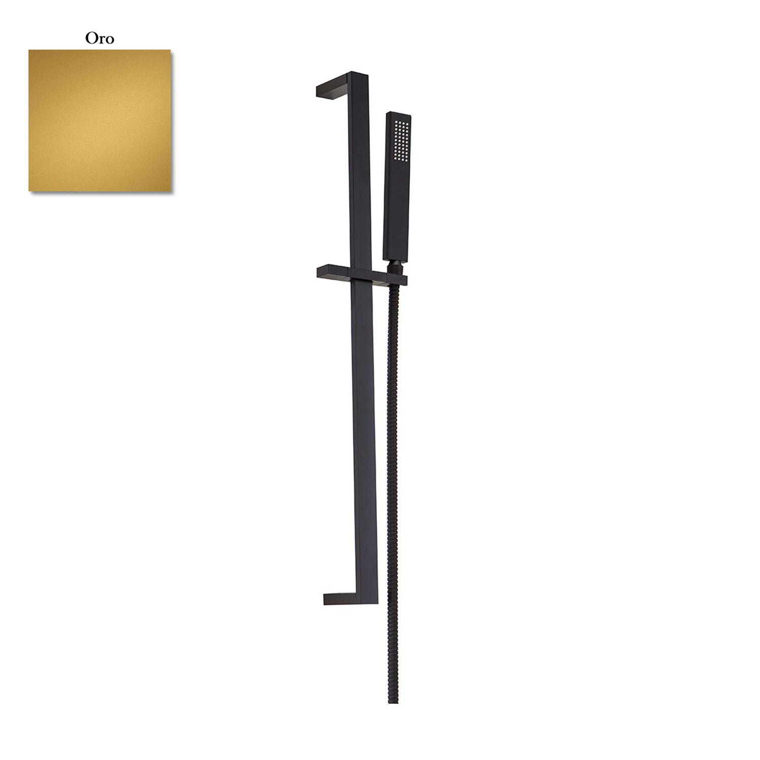 Saliscendi in ottone 10x30mm doccia Master e flessibile oro by CeramicStore | Lo specialista del tuo bagno