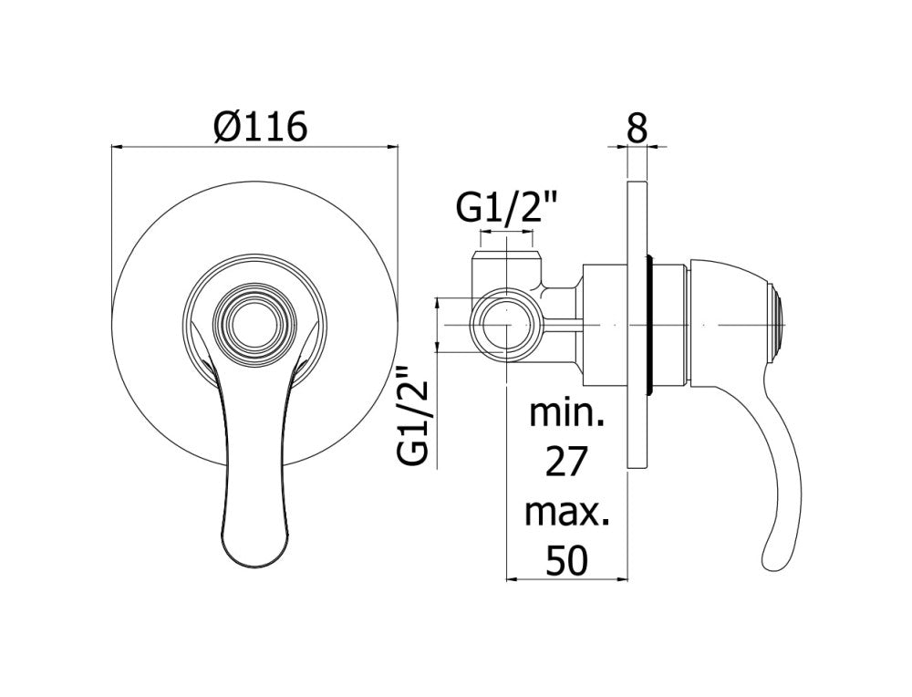  Set Saliscendi Belinda con doccia retrà²