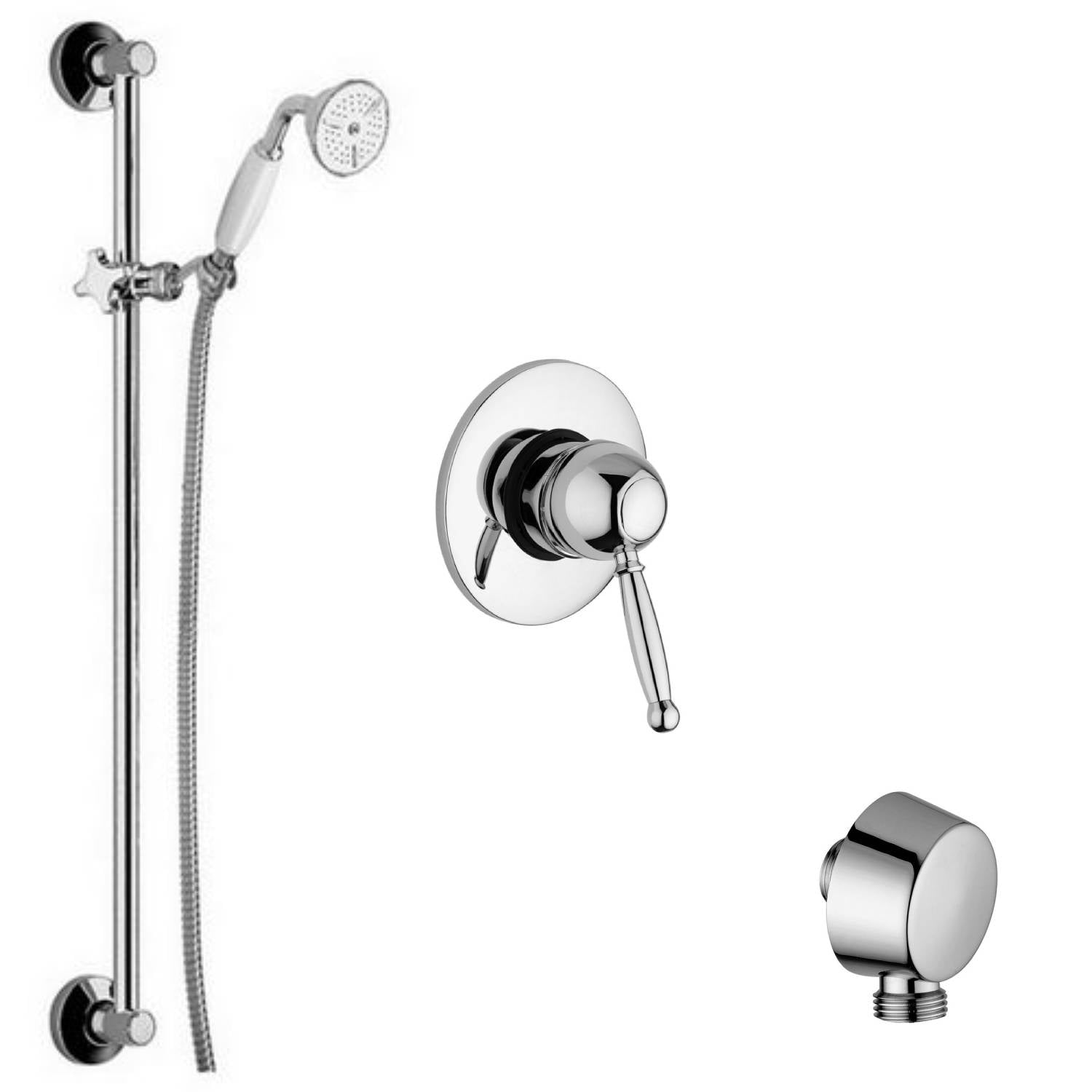 Set saliscendi Belinda con doccia retrà²