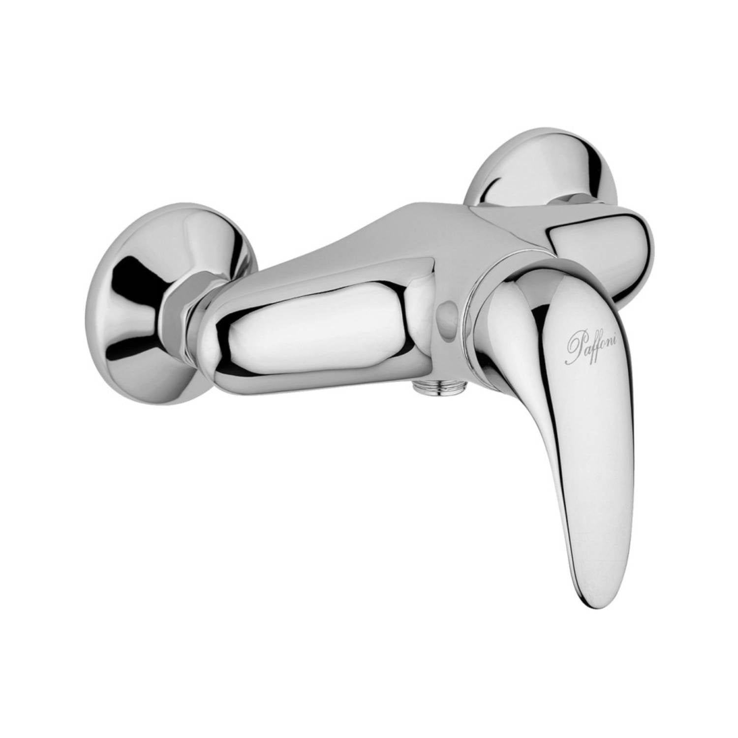 Miscelatore doccia monocomando esterno serie Nettuno due modello Nd168cr cromo Paffoni by CeramicStore | Lo specialista del tuo bagno