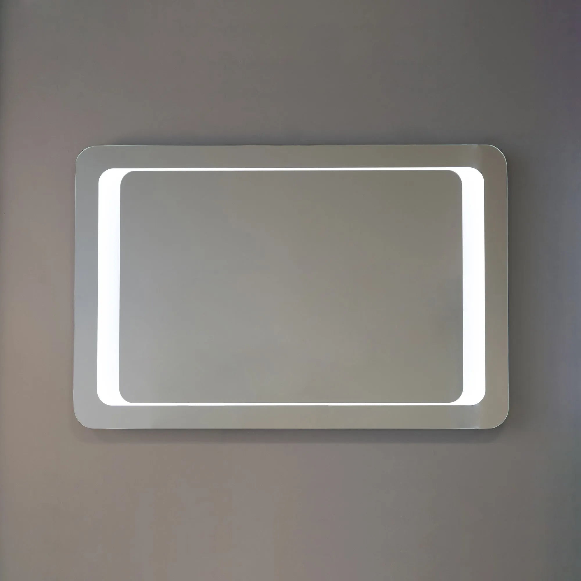 Specchiera rettangolare 90x60 cm con led integrato Cubi&Co by CeramicStore | Lo specialista del tuo bagno