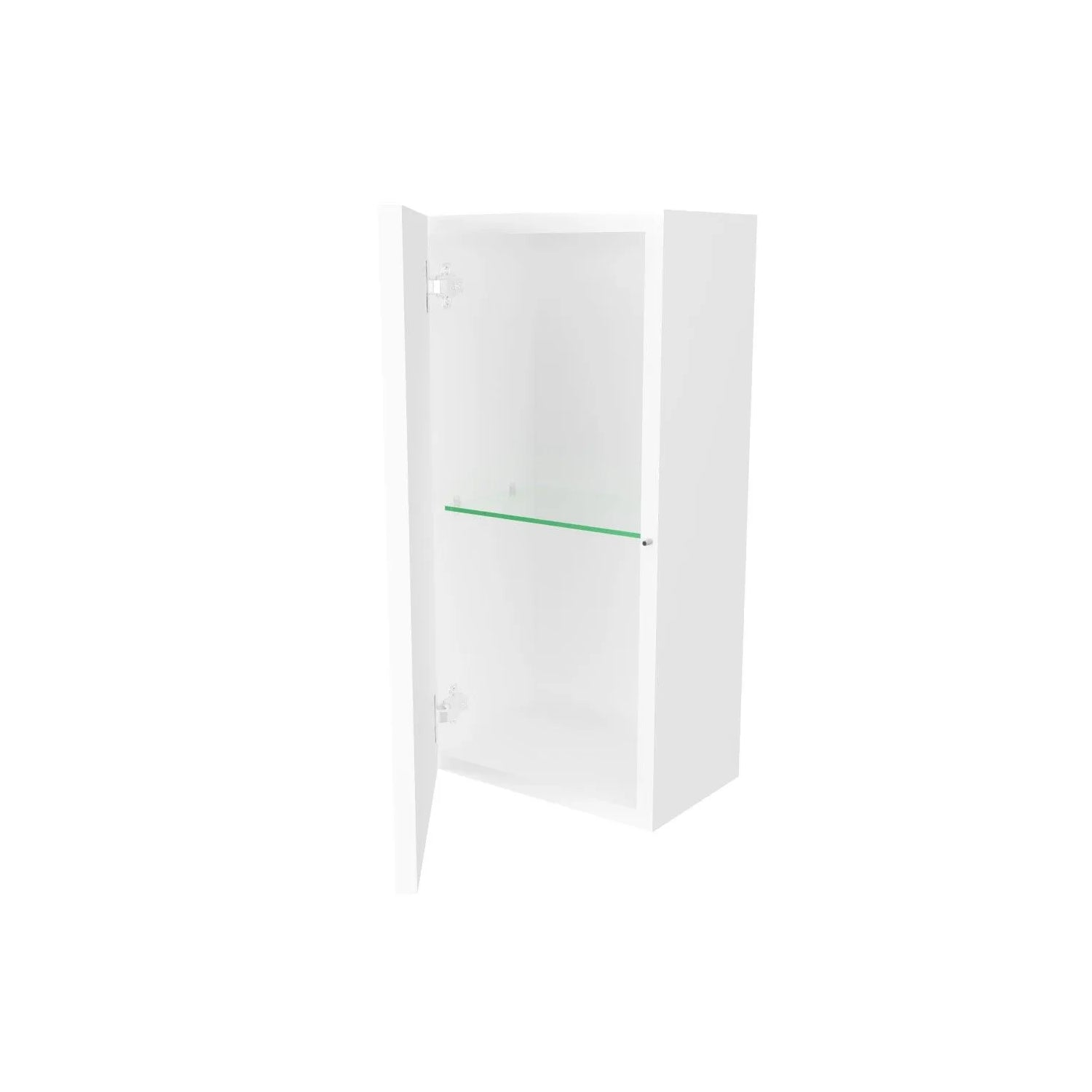  Pensile bagno Cubi&Co 1 anta cm 25x50h - Bianco Opaco by CeramicStore | Lo specialista del tuo bagno