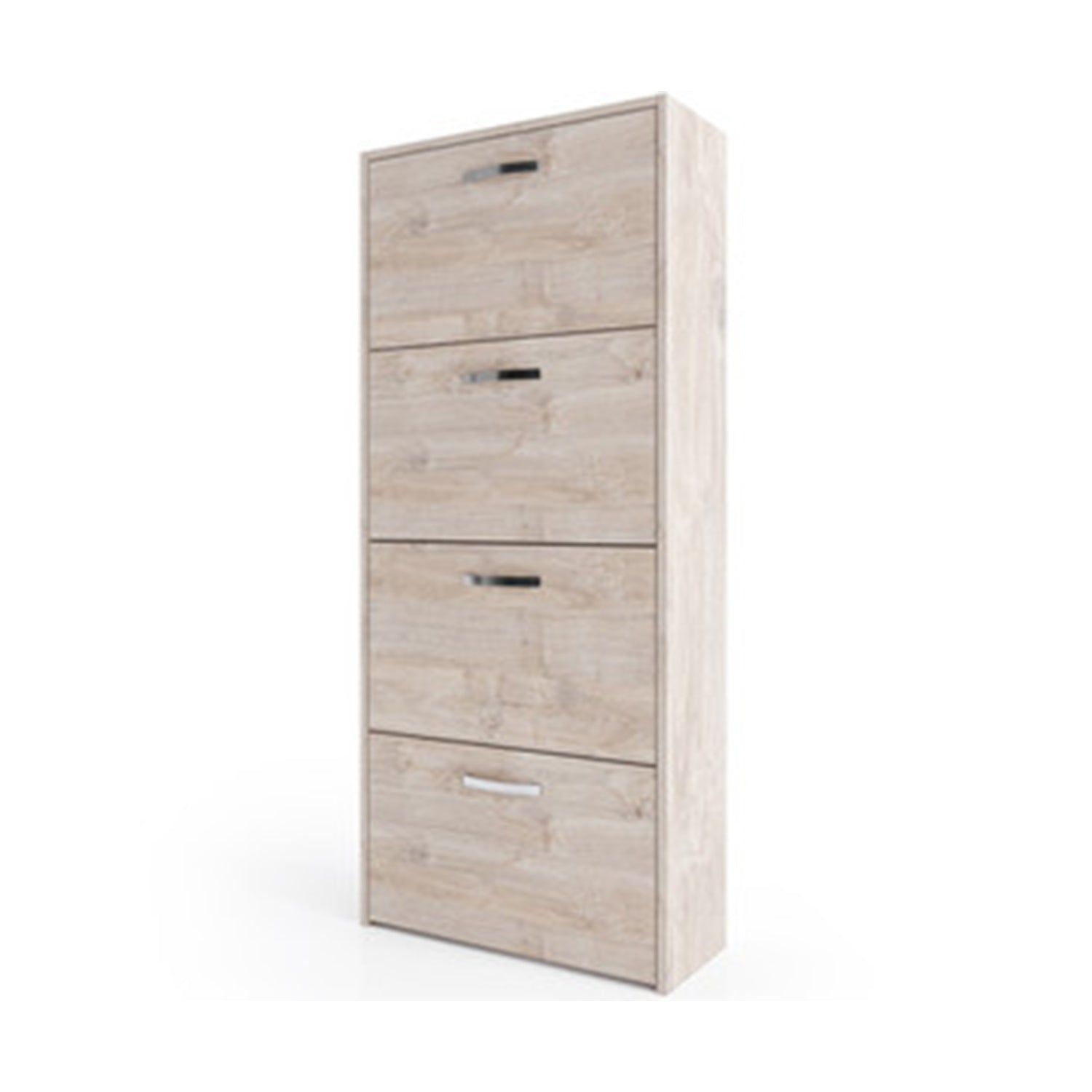 Scarpiera a 4 ante a ribalta - Rovere Vintage by CeramicStore | Lo specialista del tuo bagno