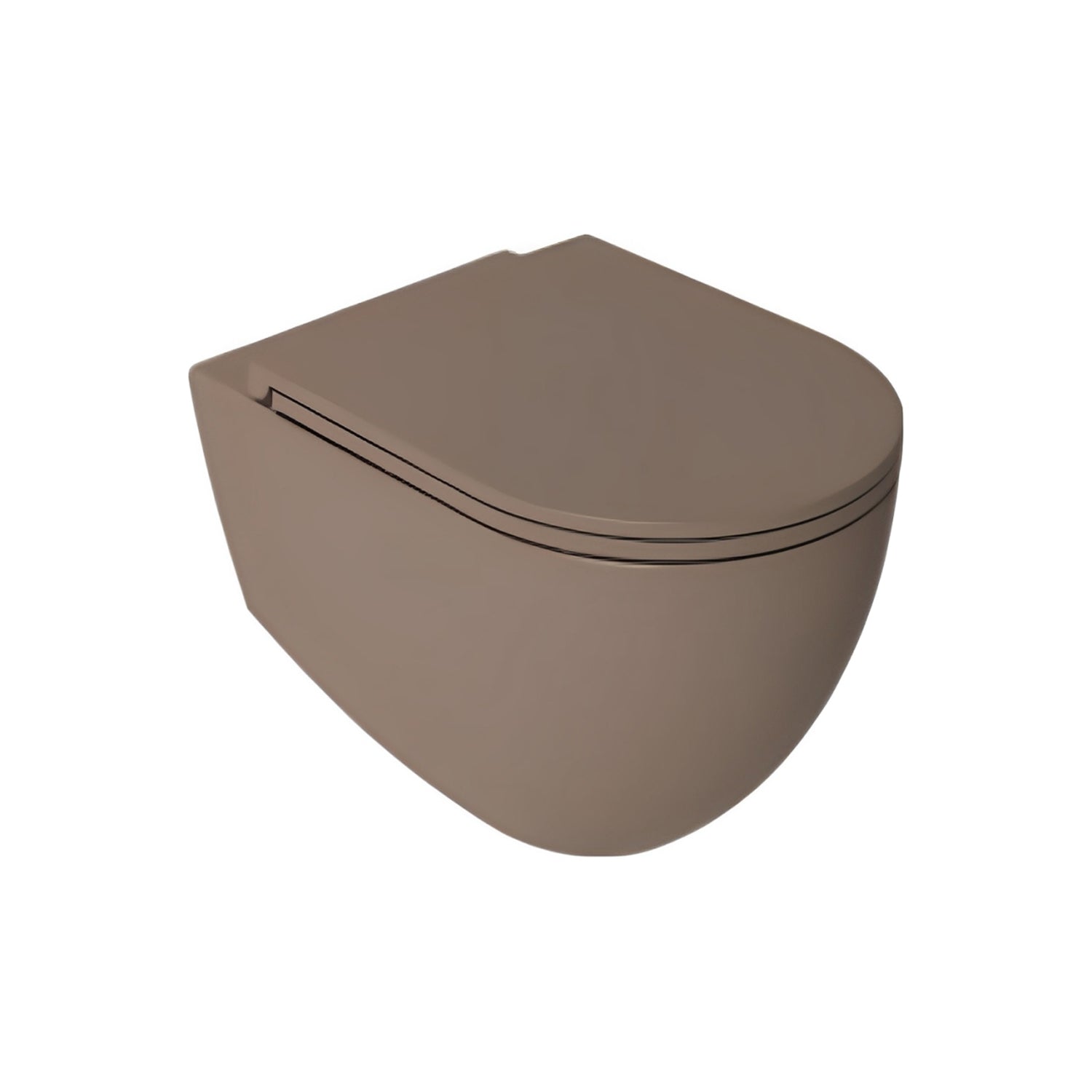 Vaso sospeso Rimless BathCore serie Infinity 53x36