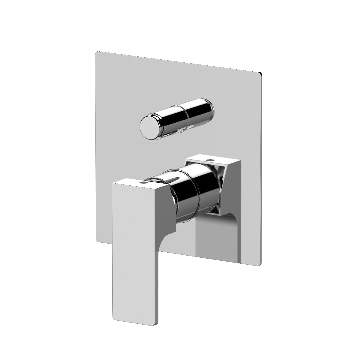 Monocomando incasso con deviatore Mariani serie Rebel - Cromo