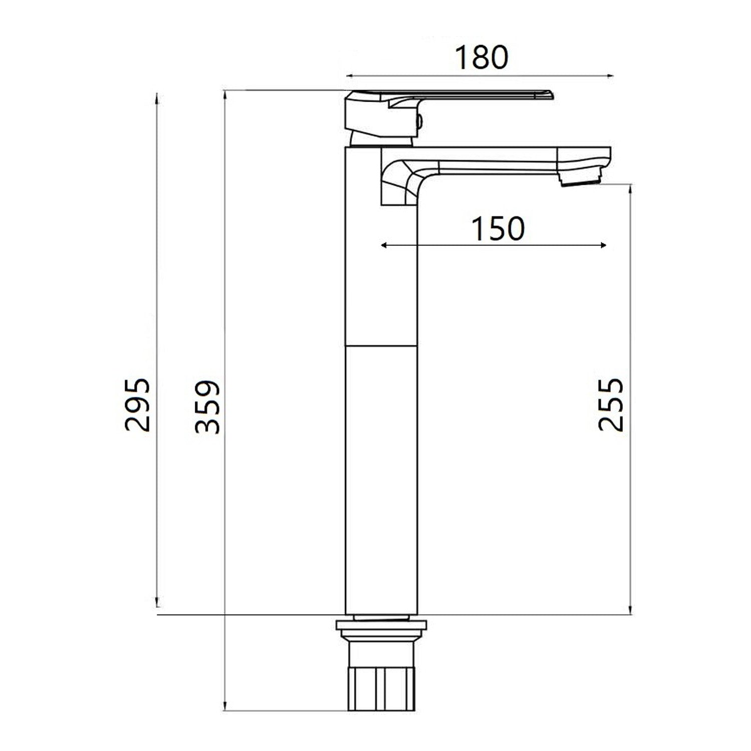  Coppia di miscelatori per lavabo alto e bidet serie Hopper in ottone cromato by CeramicStore | Lo specialista del tuo bagno
