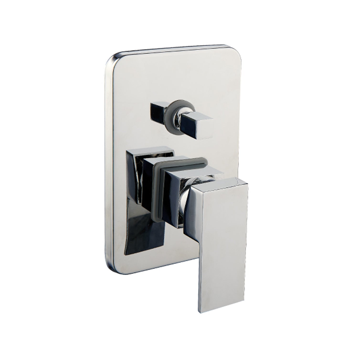 Miscelatore doccia modello Eco 2.0 in ottone cromato 1/2'' con deviatore pneumatico by CeramicStore | Lo specialista del tuo bagno