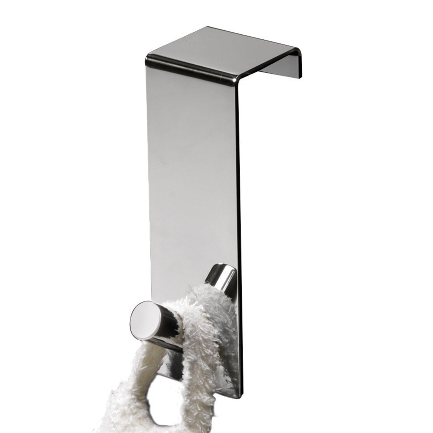  Appendiabiti Morgana singolo sopraporta da 40 mm - Cromato by CeramicStore | Lo specialista del tuo bagno