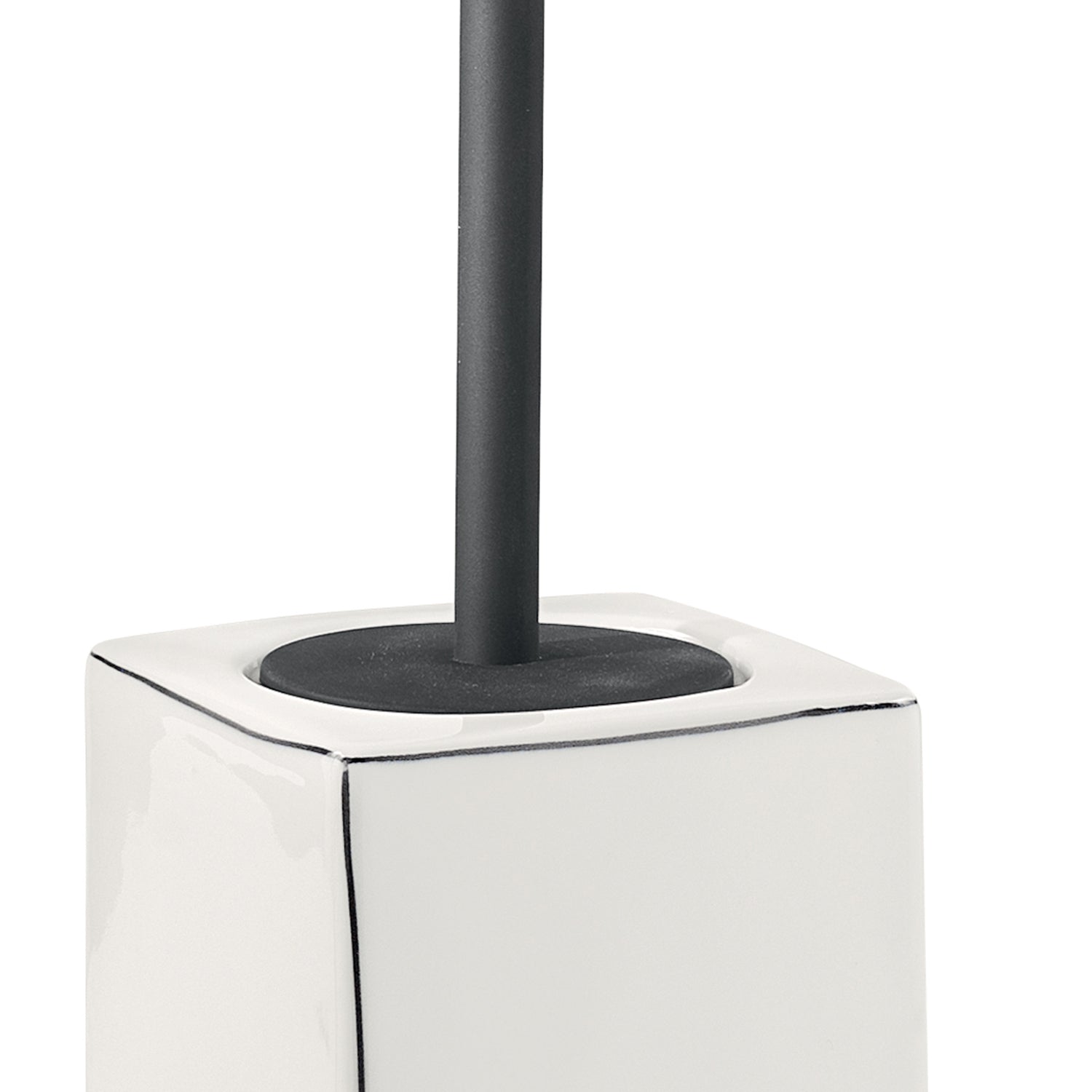  Scopino wc in ceramica Gedy serie Lucrezia - Bianco by CeramicStore | Lo specialista del tuo bagno