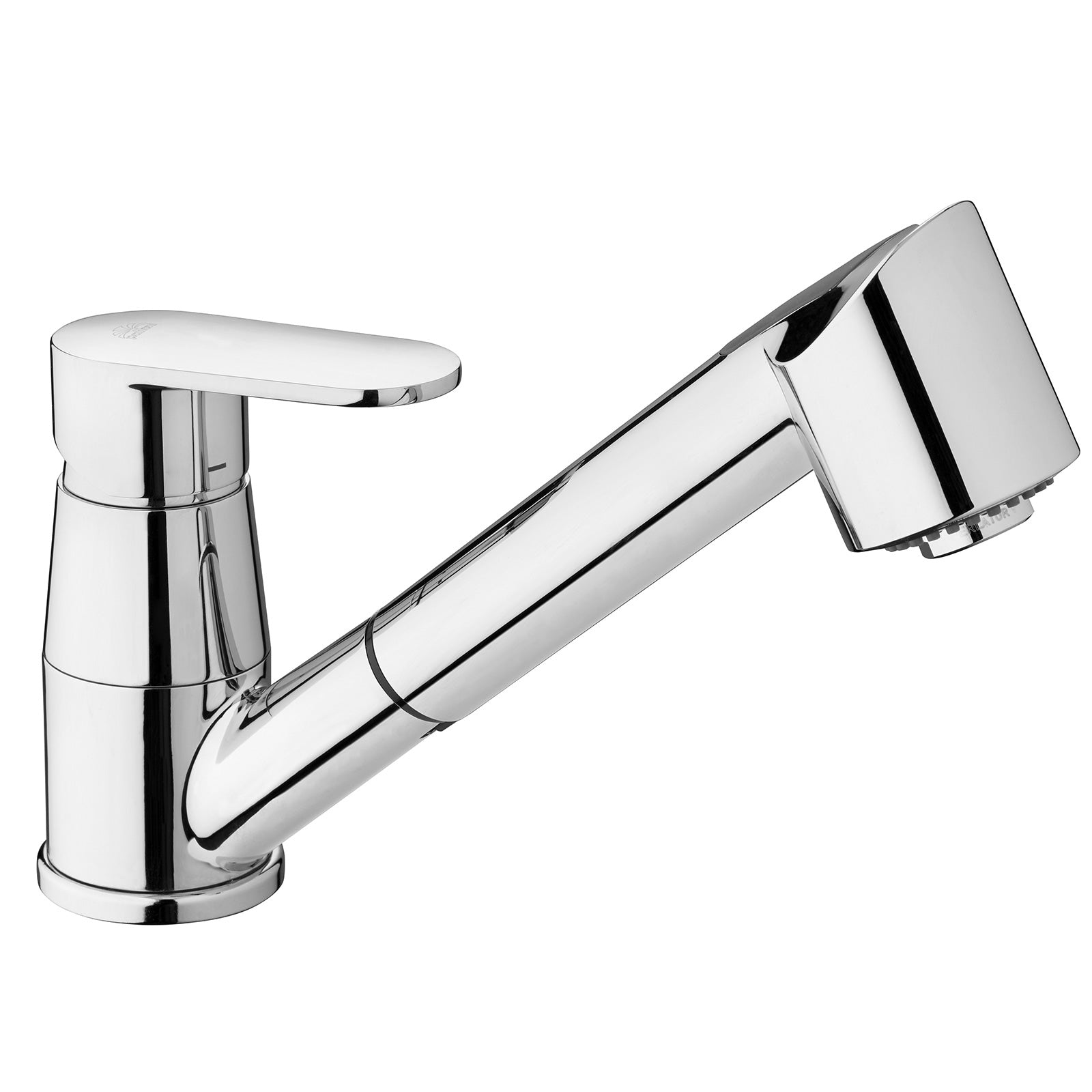 CA183CR linea Candy by Paffoni: miscelatore lavello monoforo con doccia estraibile in elegante finitura cromata by CeramicStore | Lo specialista del tuo bagno