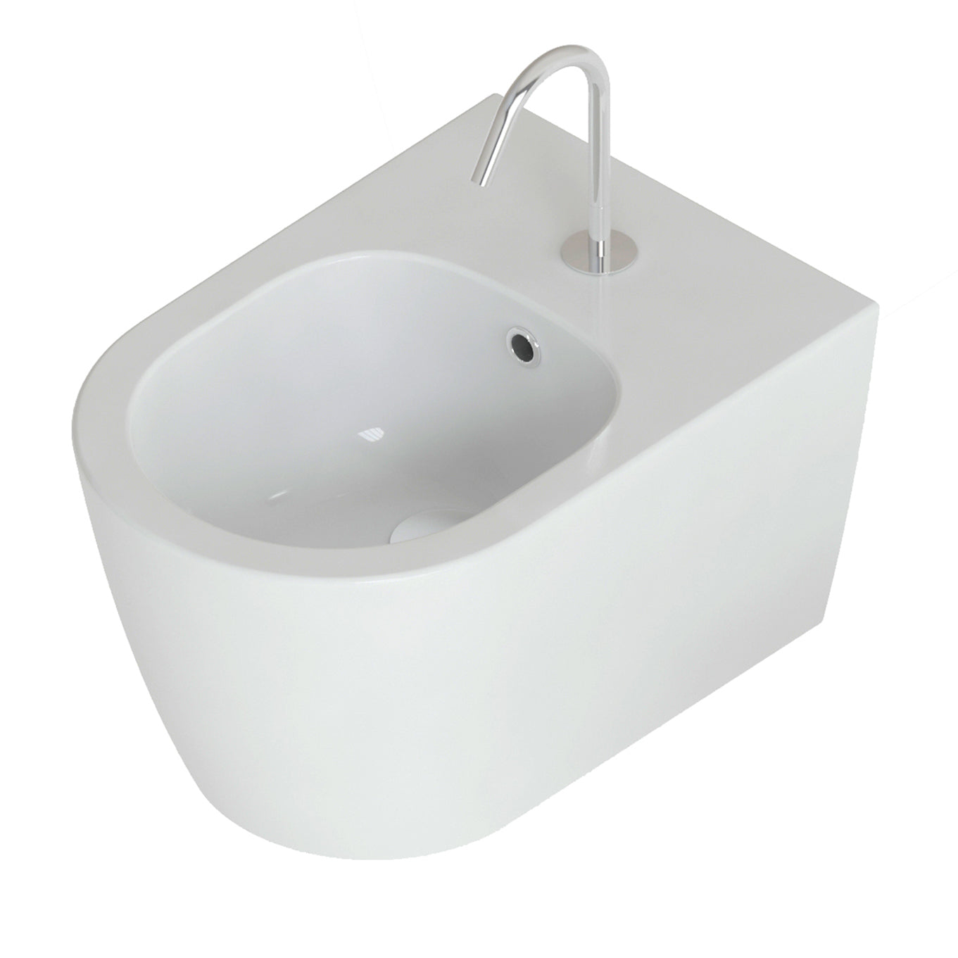  Sanitari Sospesi senza brida Domus Falerii  Foglia Medium rimfree